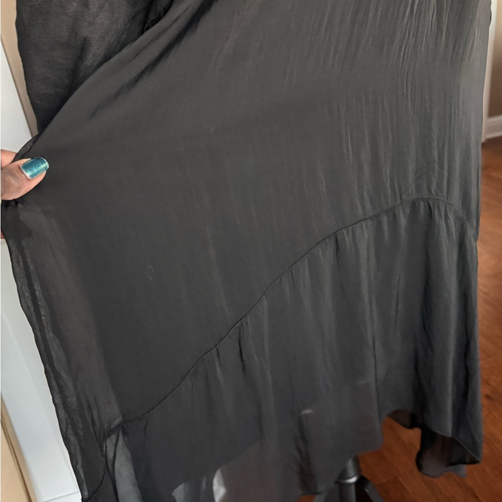 Liabella Linen Silk Blend Tunic Dress - Picture 4 of 15